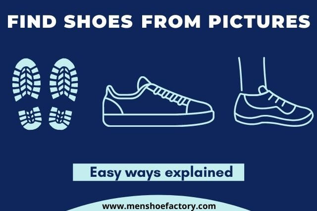 how to find shoes from a picture