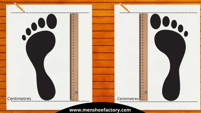 How to Measure Foot Size and foot size chart