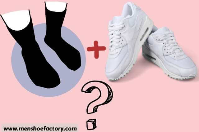 what color socks to wear with white sneakers